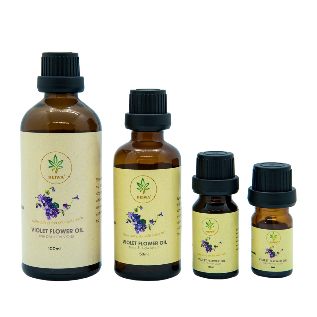 [CỰC THƠM]Tinh dầu Hoa Violet thương hiệu HEIWA dung tích 10ML đuổi muỗi, thơm phòng, khử mùi cực tốt