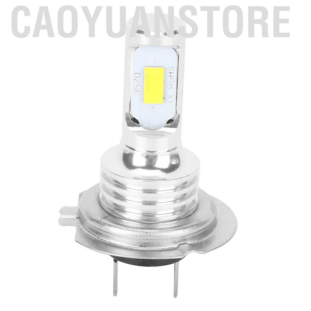 Bộ 2 đèn lED H7 80W 8000K với ánh sáng màu vàng 12-24V