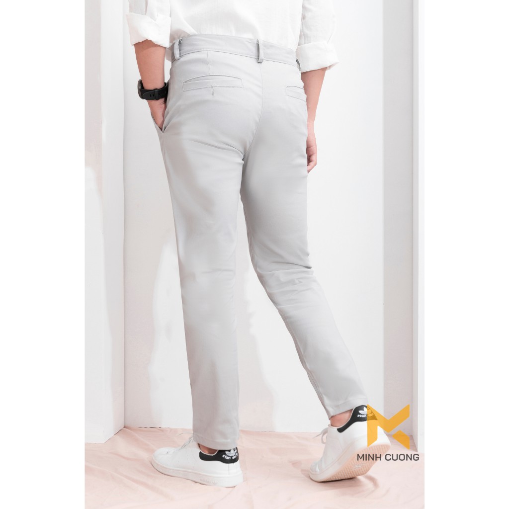 Quần Kaki Nam Dáng Âu, ôm gọn Thời Trang Hàn Quốc, Chất kaki cao cấp co giãn nhẹ | BigBuy360 - bigbuy360.vn