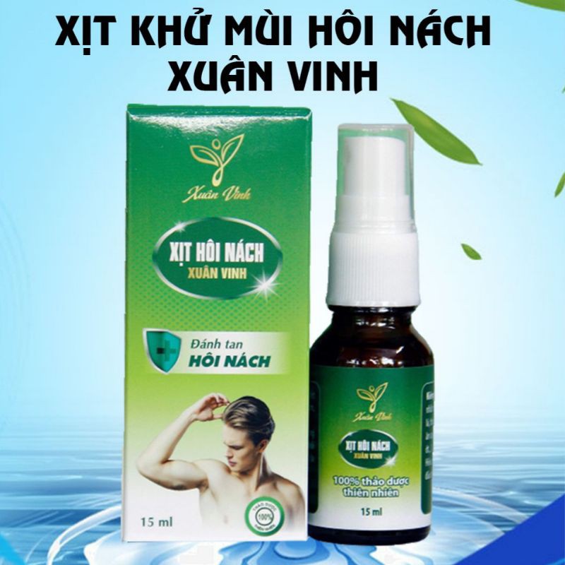 Xịt Khử Mùi Hôi Nách Xuân Vinh 15ml [Chính Hãng] | BigBuy360 - bigbuy360.vn