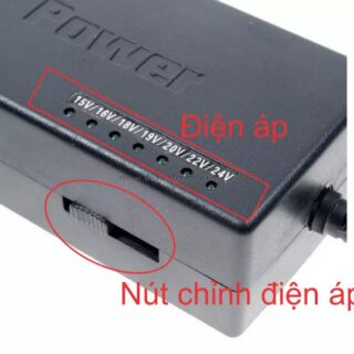 SẠC LAPTOP ĐA NĂNG 8 ĐẦU ( sạc các hãng laptop )