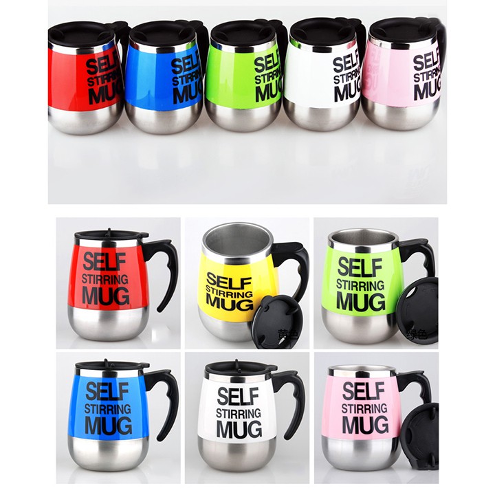 Cốc Khuấy Tự Động - Ly Tự Động pha cafe nước chanh MUG 400ml