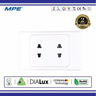ổ cắm đôi, đa năng, A20 MPE