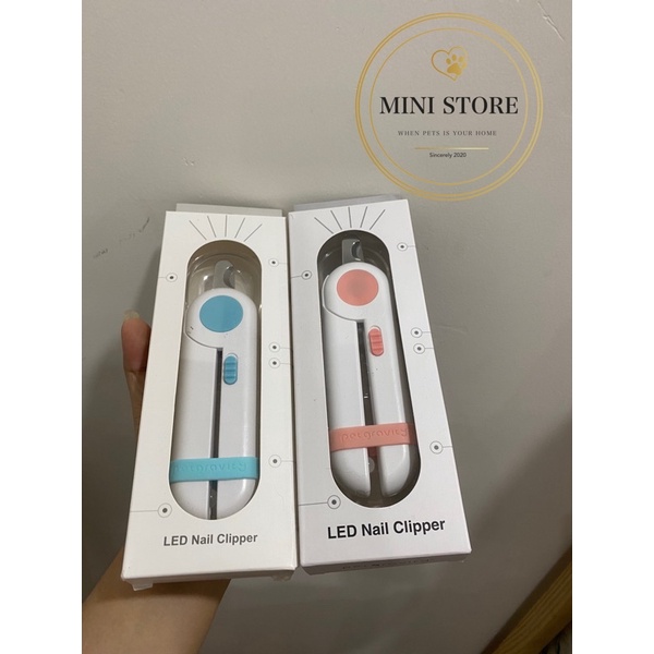 Kềm cắt móng có đèn LED cho thú cưng