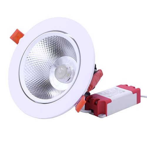 Đèn Spotlight COB âm trần 3w, 5w, 12w, 20w Bảo Hành 2 năm - Đèn Led Âm Trần Siêu Sáng COB HC LIGHTING