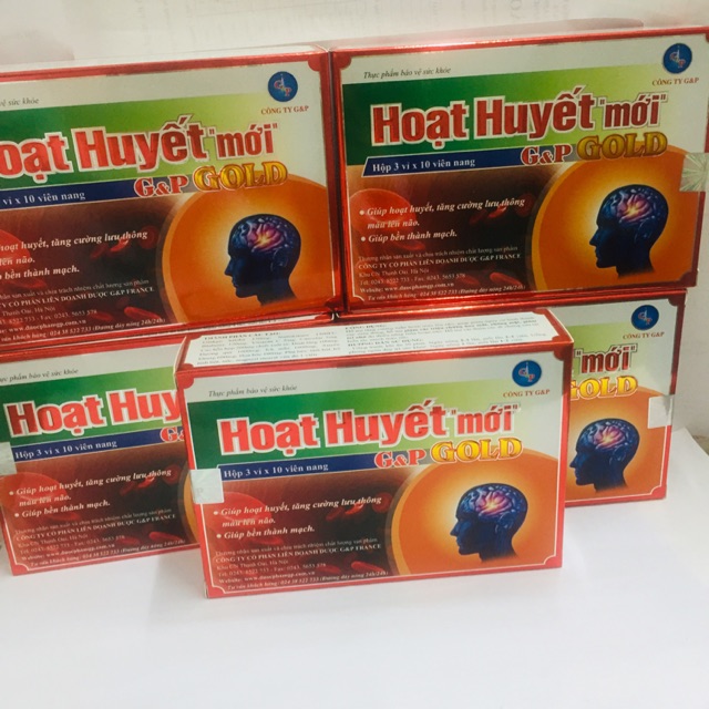Hoạt huyết G&P gold