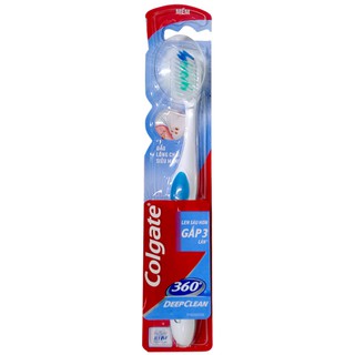 Bàn chải đánh răng Colgate 360/Charcoal Gold/Deep Clean