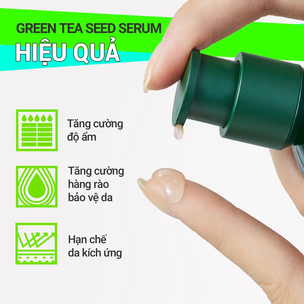 Tinh Chất Trà Xanh Dưỡng Ẩm innisfree Green Tea Seed Serum 80ml (Bản Mới 2022) | Hasaki - Sản Phẩm Chính Hãng