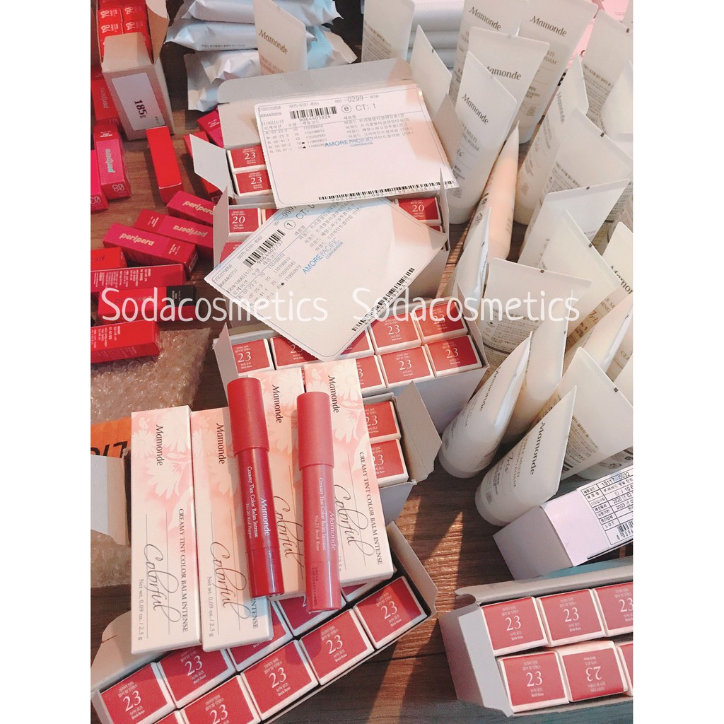 Son bút chì Mamonde Creamy Tint Color Balm Intense | BigBuy360 - bigbuy360.vn