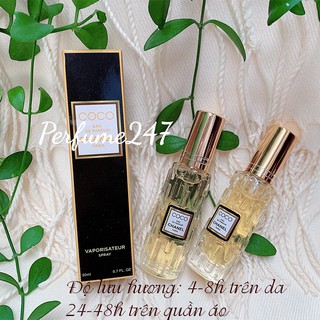 COMBO 2 NƯỚC HOA NỮ MINI CHIẾC PHÁP 20ML THƠM LÂU - MÙI COCO VÀNG