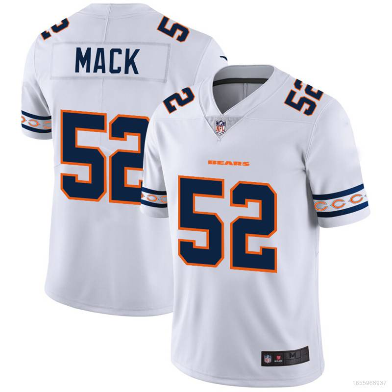 Áo Thun Thể Thao Dáng Rộng In Logo Đội Tuyển Chicago Bear NFL