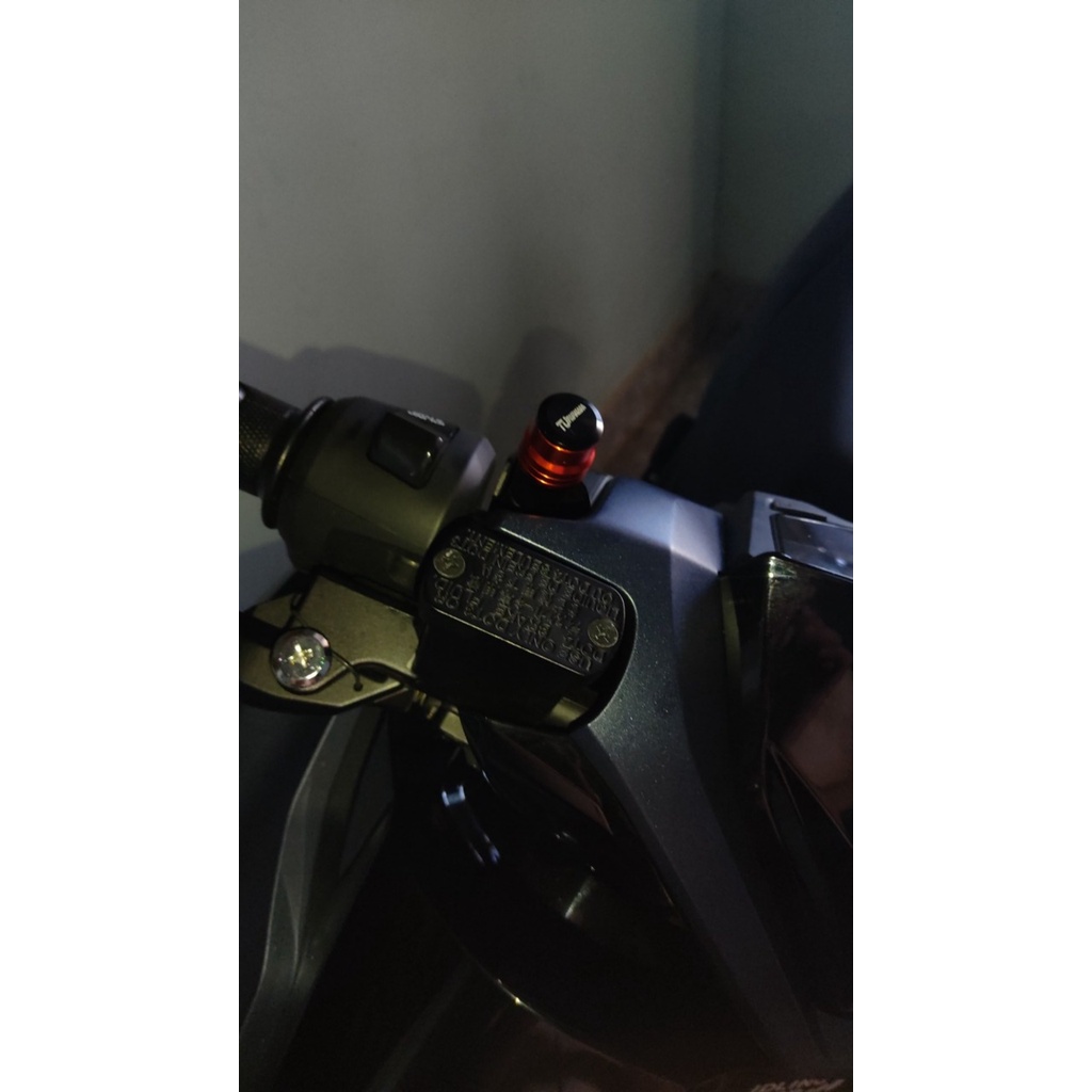 Ốc màu gắn chân gương xe máy ốc chụp chân gương