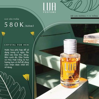 Nước Hoa Lua Crystal For Her 60ml Nữ Chính Hãng
