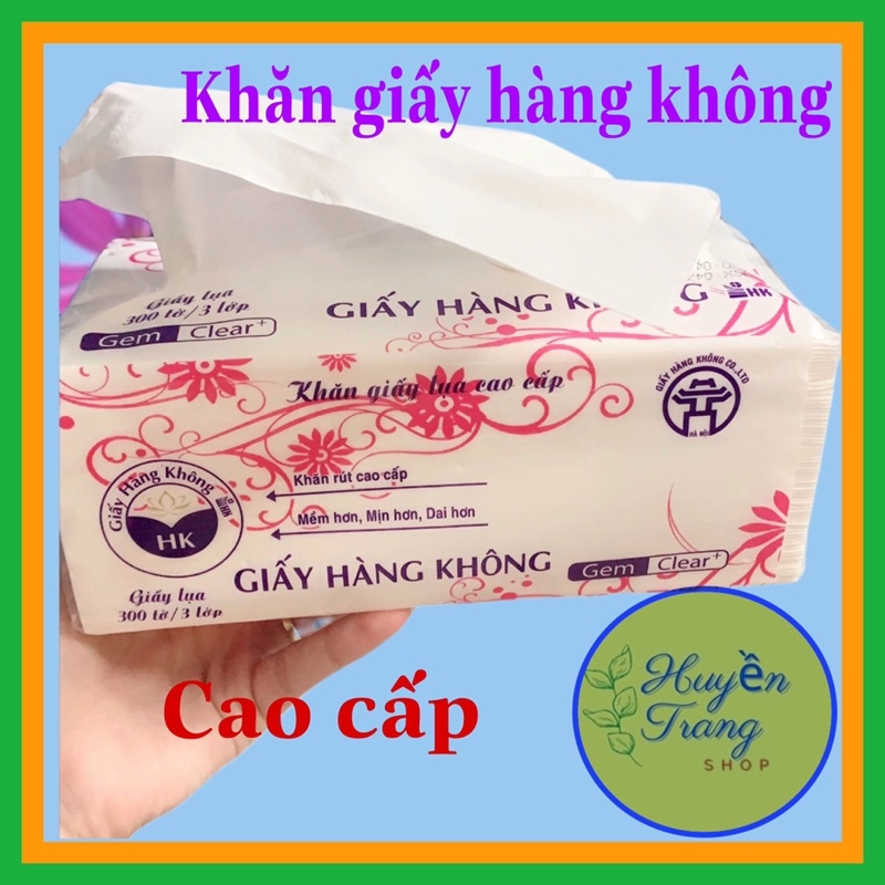 Khăn giấy rút 300 tờ (300 tờ 3 lớp)