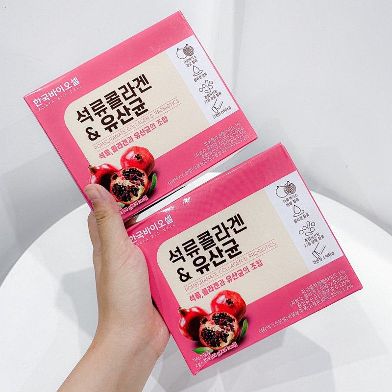 Bôt Collagen Phạm Hà Cosmetic - Bột Collagen Lựu Đỏ Mẫu Mới Korea Bio Cell Thần Dược Đẹp Da