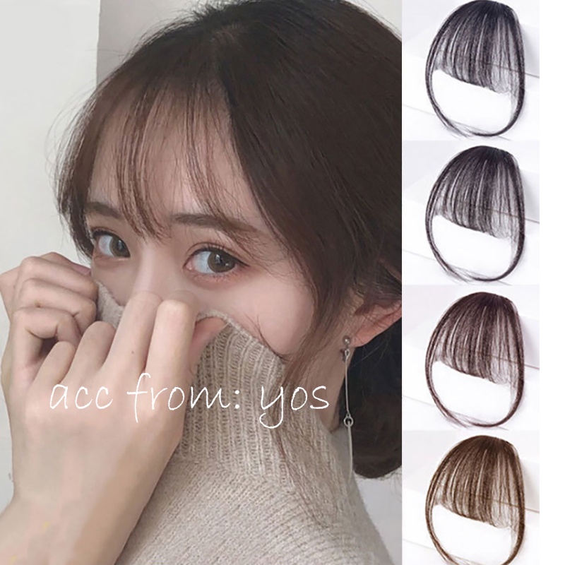 Tóc giả mái thưa Hàn Quốc hàng dệt tay cao cấp cho nữ