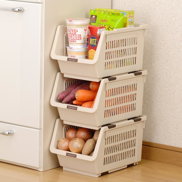 Giá đựng hoa quả, đồ khô dạng lưới Inomata