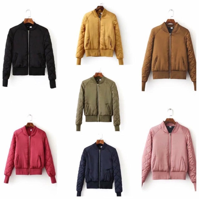 Áo bomber hm xuất
