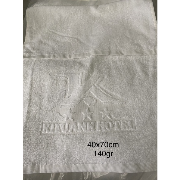 Khăn Logo loại A Xuất Dư 40x70cm 110gram -130gram giao ngẫu nhiên