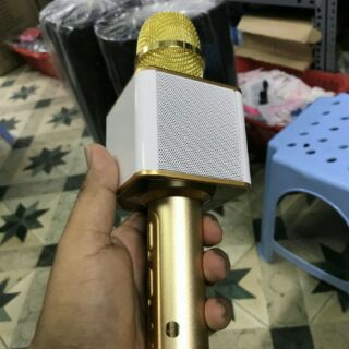 MIC HÁT KARAOKE KÈM LOA BLUETOOTH  3IN1 SD08