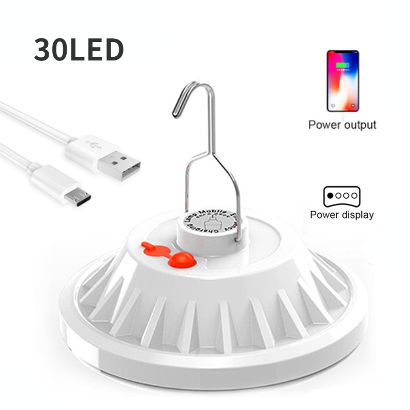 Đèn LED Dạng Đĩa Chống Thấm Nước Sạc USB Dùng Trong Trường Hợp Khẩn Cấp