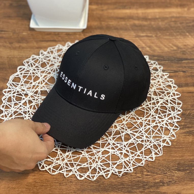 Mũ lưỡi trai, Nón kết xuất khẩu Zeni Store thêu chữ nổi “Essential” Siêu HOT Freeship, Full Hộp