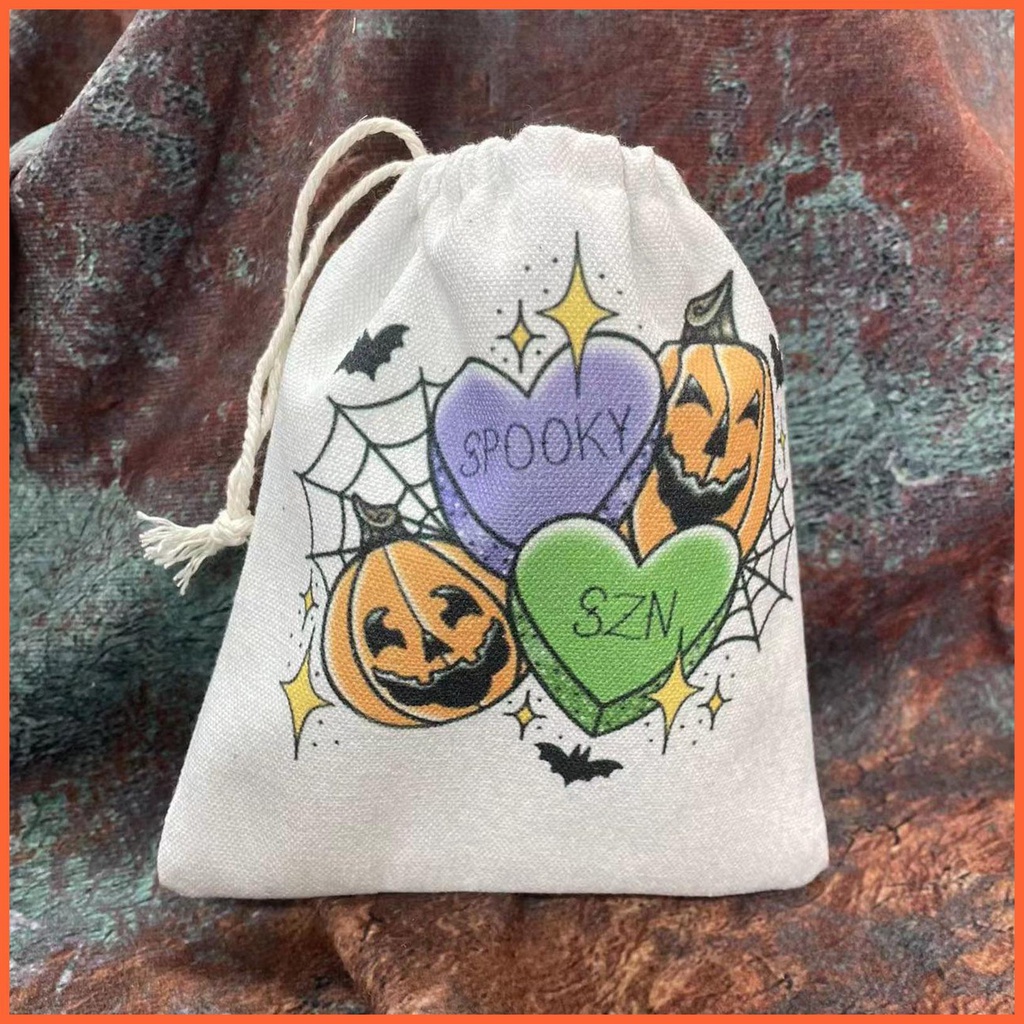 Túi Dây Rút Đựng Quà Halloween Độc Đáo