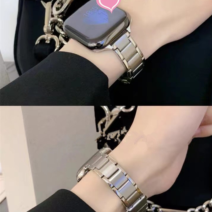 Dây Đeo Đồng Hồ Apple Watch 49mm 44mm 40mm 45mm 41mm 42mm 38mm ultra 8 7 6 5 4 3 2 2022 Bằng Thép Không Gỉ