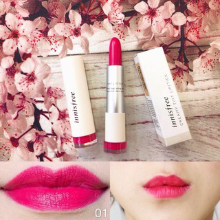 Son thỏi innisfree creamy Tint Lipstick màu 01(mua 1 tặng 1)