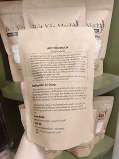 Bột yến mạch đắp mặt Úc gói 500g