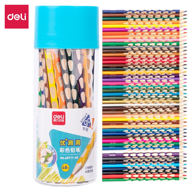 Hộp bút chì Màu định vị Deli - 68111