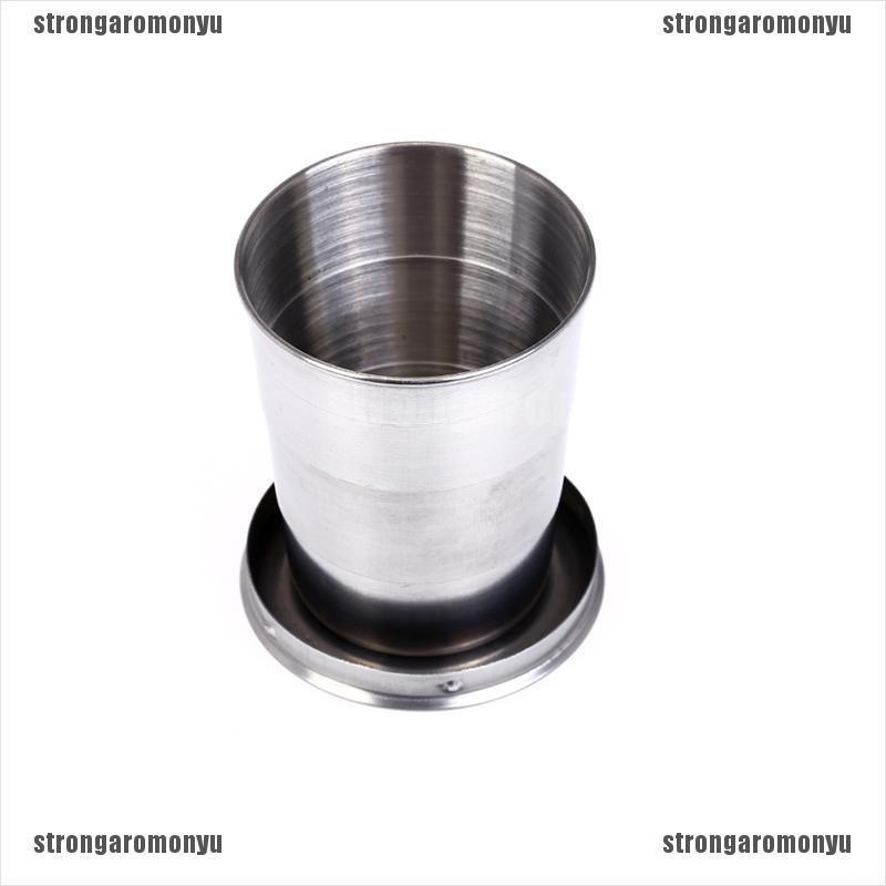 Cốc Inox 140ml Có Thể Gấp Gọn Tiện Dụng Mang Đi Du Lịch