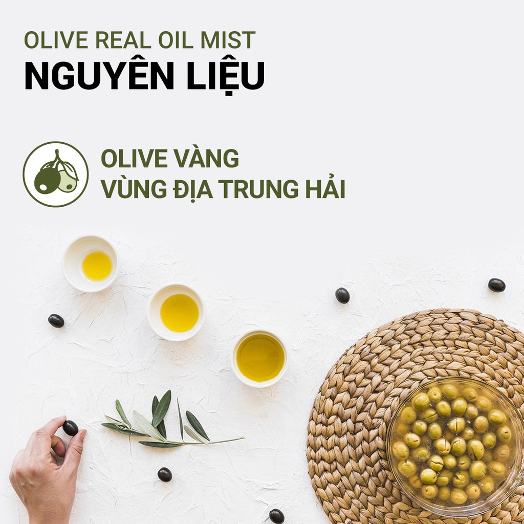 [Mã COSIF05 giảm 10% đơn 400K] Xịt khoáng dưỡng ẩm innisfree Olive Real Oil Mist 80ml