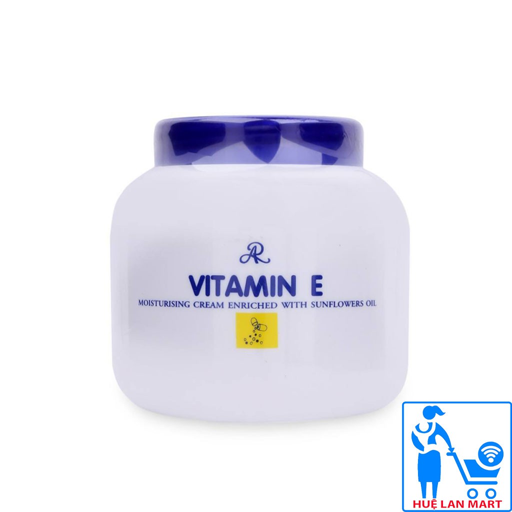 Kem Dưỡng Ẩm Toàn Thân Aron Vitamin E Lọ 200ml