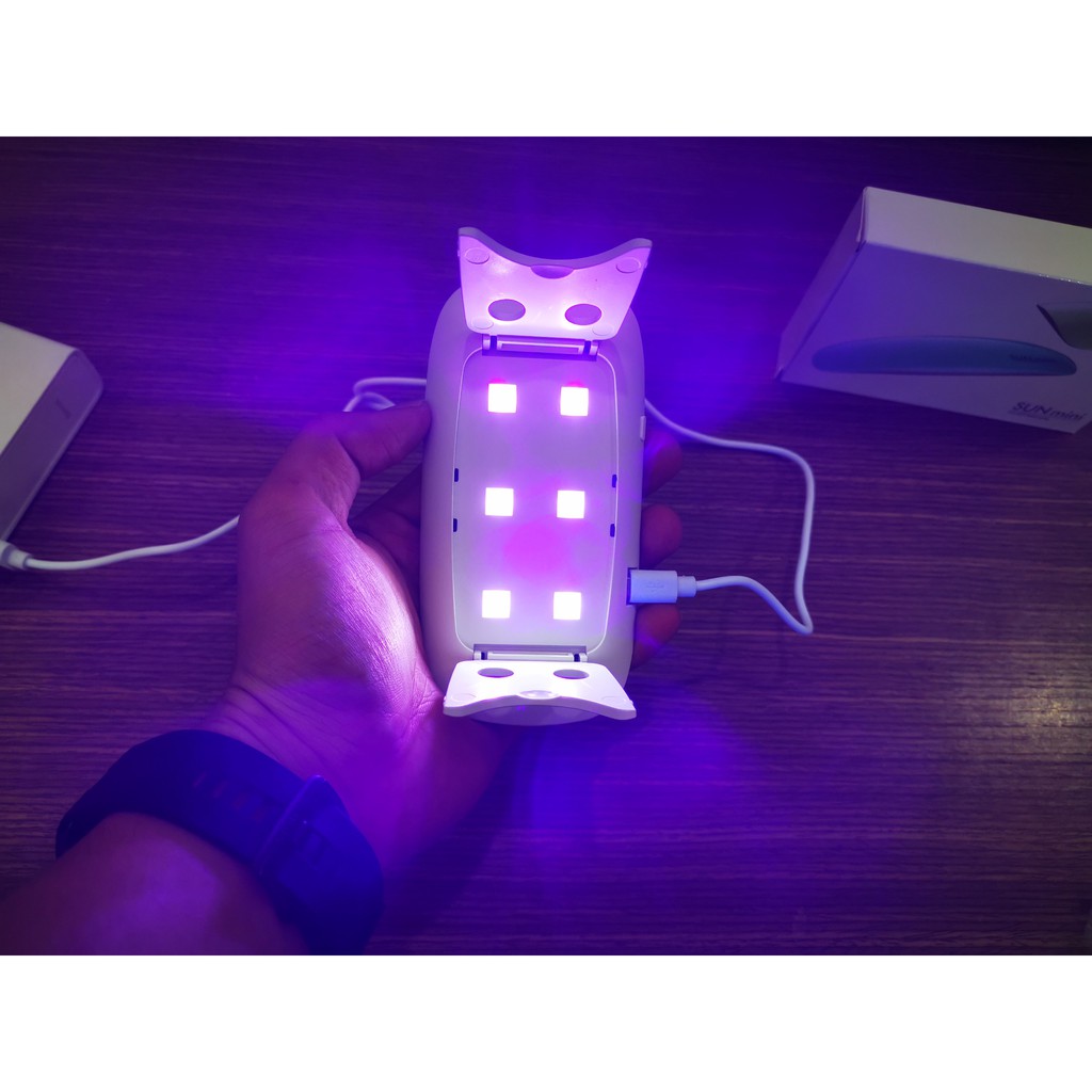Đèn Uv Mini Sun Sấy Keo Uv ,Sấy Móng Tay ,Sấy Keo Dán Kính Uv Điện Thoại 6W | BigBuy360 - bigbuy360.vn