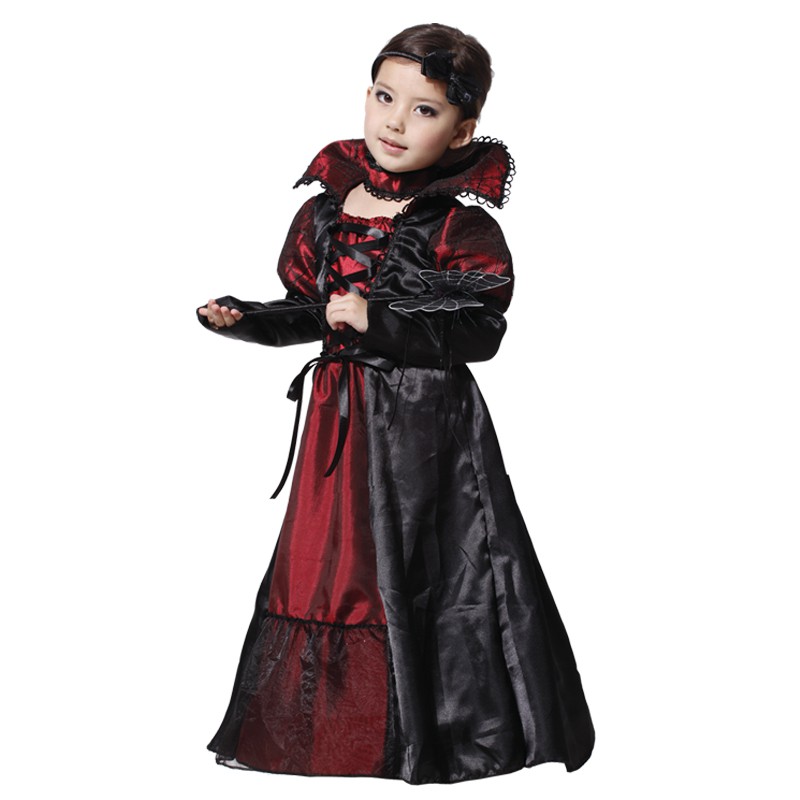 Đồ hóa trang cho trẻ - Váy Nữ hoàng Dracula | Gothic Dracula G0108 | BigBuy360 - bigbuy360.vn