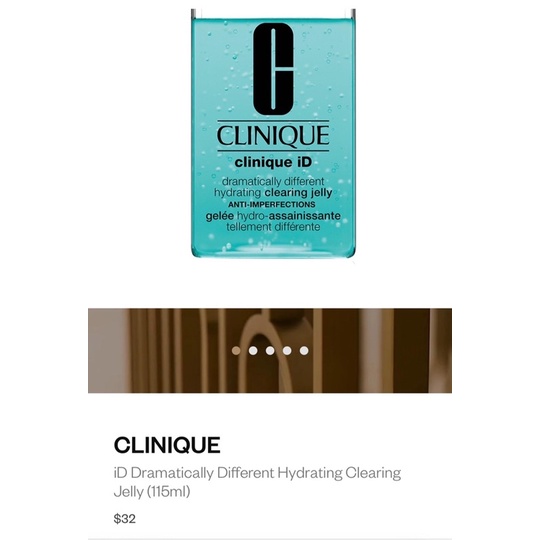 Gel dưỡng ẩm Clinique clearing Jelly Dramatically xanh biển