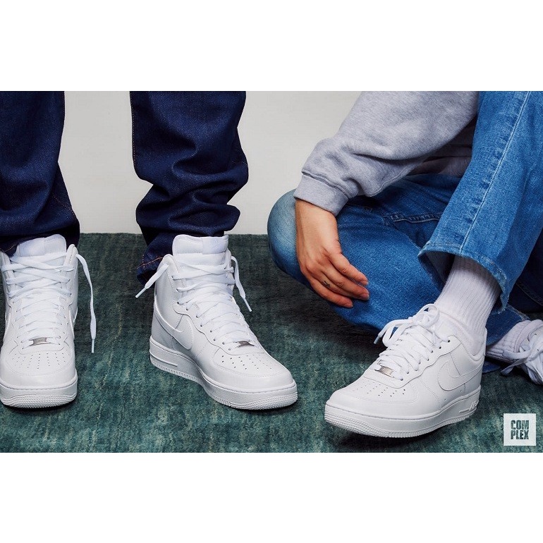 [FreeShip] [Ảnh thật] Giày thể thao nam nữ cổ cao FULL White mã NFW- Manh_Sneaker.
