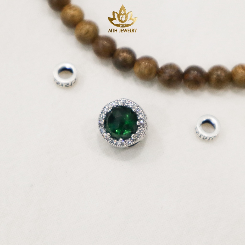 Hạt Charm Radiant, Bạc S925 Đủ Màu Tinh Xảo Sắc Nét - Dùng Mix Vòng Tay/Vòng Cổ Phong Thủy | MTH JEWELRY