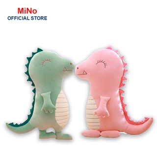 Gấu bông khủng long nhắm mắt mino
