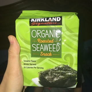 Rong biển ăn liền hữu cơ kirdland gói 17g