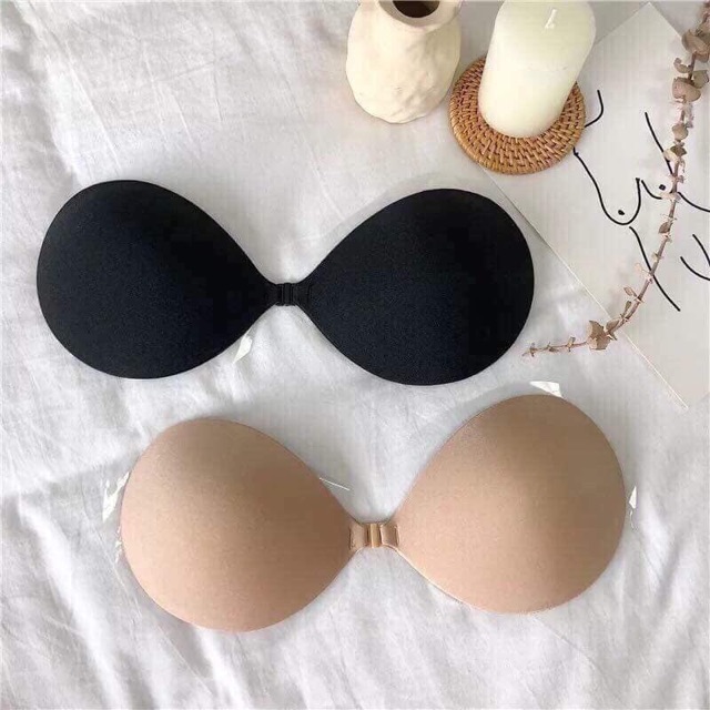 Áo dán ngực cài trước đệm dày siêu nâng hình bàn tay kèm dây 92p