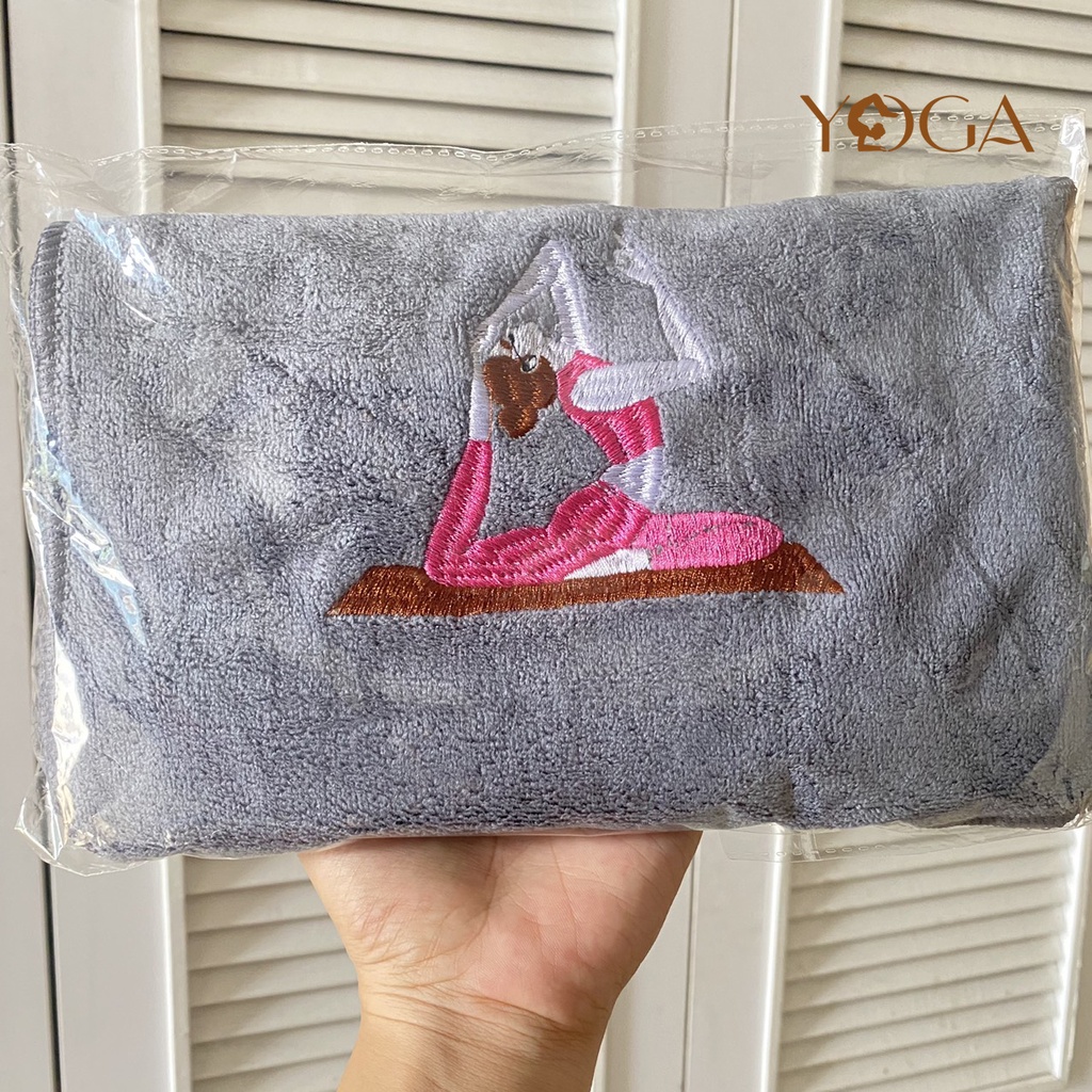Khăn lau mồ hôi tập Yoga thước 110x25cm