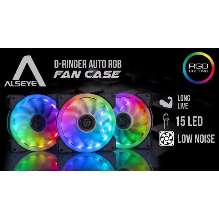 Vỏ Bảo Vệ Quạt Tản Nhiệt 12cm Kèm 15 Đèn Led Rgb | BigBuy360 - bigbuy360.vn