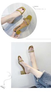 dép cao gót 5 cm