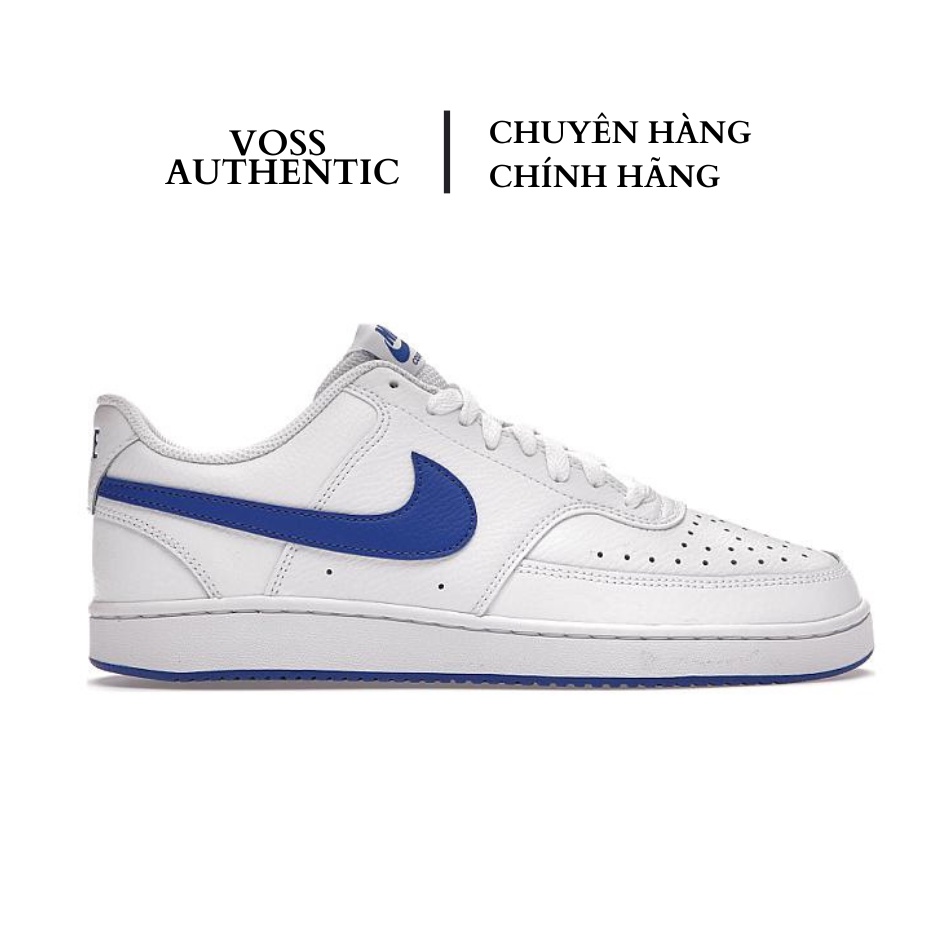 Giày Nike Court Vision Low White Game Royal CD5463 103 - Hàng chính hãng - Voss Authentic