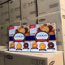 Bánh Quy Cookies Original Assort Nhật 3 vị (Hộp 48 chiếc)