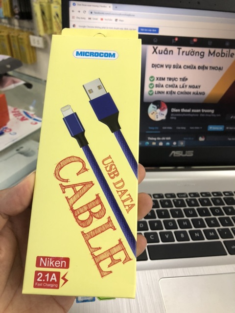 Cáp Sạc Iphone Chính Hãng Microcom