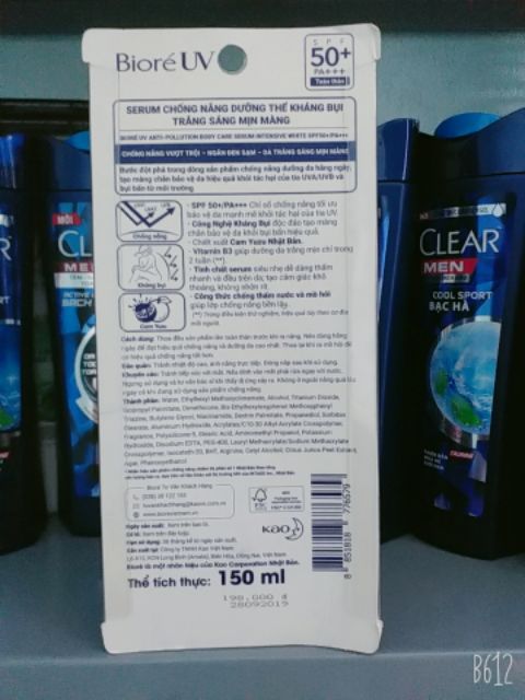 (150ml) Serum Chống Nắng Body Làm trắng da  Biore SPF50/PA+++0 | BigBuy360 - bigbuy360.vn