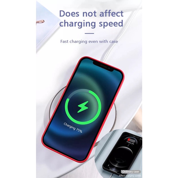 Ốp Điện Thoại Silicon Từ Tính In Hoạt Hình MagSafe Cho iPhone 13 mini Pro Max 13 Pro 13Mini